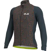 ALÉ Langarmtrikot Green Bolt | Größe XL