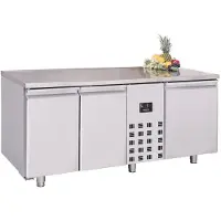 CombiSteel Gastro Edelstahl Kühltisch Kühltheke Monoblock -10/-22¬∞C 3 Türen GN1/1