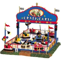 Lemax Weihnachtshäuschen Crazy cars (mix)