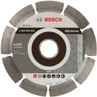 Bosch Diamanttrennscheibe Standard for Abrasive, 125 x 22,23 x 6 x 7 mm