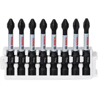 Bosch Impact Control Bit Set 8 Units Silber