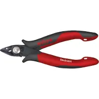 Wiha Seitenschneider Electronic breiter, spitzer Kopf und Drahthaltefeder ohne Wate (27395) 138 mm