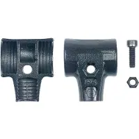 Wiha Hammerschalen Set mit Schraube und Sicherungsmutter für Safety Schonhammer