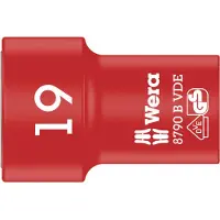 Wera 8790 B 19, Buchse, 3/8", Imperial, 1 Kopf/Köpfe, 46 mm