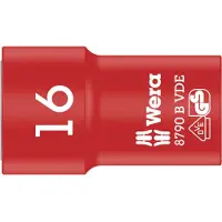 Wera 05004960001, Buchse, 3/8", Metrisch, 1 Kopf/Köpfe, 16 mm, 46 mm