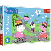 Trefl Peppa Pig Maxi Active Day, 24 Stück(e), Cartoons, 3 Jahr(e)