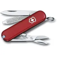 Victorinox Classic SD, 58 mm, rot, Blister