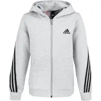 Adidas Kinder-Kapuzenpullover 3-Stripes Doubleknit Full-Zip