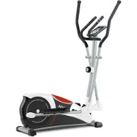 BH Fitness Athlon, Magnetischer Crosstraienr, 105 kg, Schwarz, Weiß, 30 cm, 17 cm, Handgriffsensoren