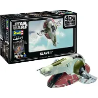 Revell Slave I-40th Anniversary The Empire strikes back, Spaceplane model, Montagesatz, 1:88, Slave I-40th Anniversary The Empire strikes back, Beide Geschlechter, Kunststoff