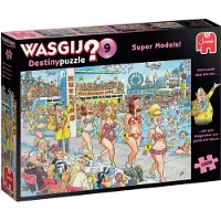 Jumbo Wasgij Destiny 9 Super Models ! 1000 Pieces Puzzle