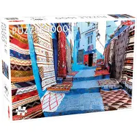 Tactic Around the World: Chefchouen Morocco - 1000 pcs, 1000 Stück(e), Stadt, 9 Jahr(e)