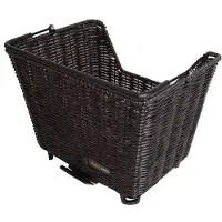 Atran Hinterrad-Fahrradkorb "Picnic AVS", schwarz