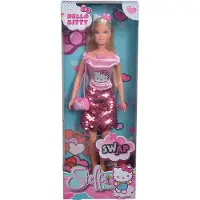 Simba Puppe Steffi Love Hello Kitty Outfit Swap Effekt 109283010
