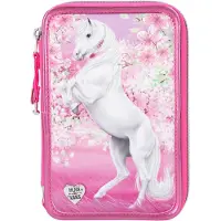 Miss Melody federmäppchen Cherry Blossom 20 cm Polyester rosa 44 Stk
