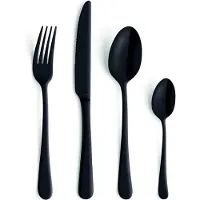 Amefa Austin Vintage Bestekset - 24-delig - 6 Persoons - Zwart