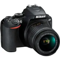 Nikon D3500 DSLR-Kamera mit AF-P 18-55mm VR – Für Einsteiger, 24,2 MP DX-Sensor, Full-HD, ISO 100–25600, 5fps