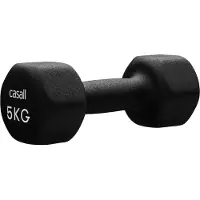Casall Hantel 5 KG - Black White 1 St