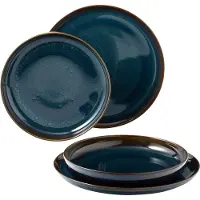 Villeroy & Boch like Crafted Denim blau Tafelset 4tlg