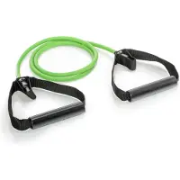 Gymstick Widerstandskabel Medium (Grün) mit Handgriffen