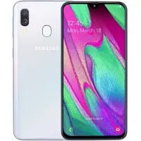 Samsung Smartphone Galaxy A40 15cm (5,9 Zoll), 4GB RAM, 64GB Speicher, Farbe: Weiß