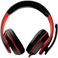 Esperanza EGH300R, Kabelgebunden, Gaming, 220 g, Kopfhörer, Schwarz, Rot