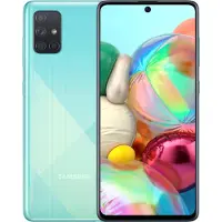 Samsung Galaxy A71 SM-A715F, 17 cm (6.7"), 1080 x 2400 Pixel, 2,2 GHz, 128 GB, 64 MP, Blau