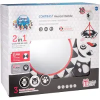 Canpol Babies Babies Contrasting Plush With Music Box Sensory Toys 68/084 Musik-karussell