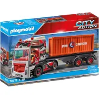 Playmobil City Action 70771 LKW mit Anhänger