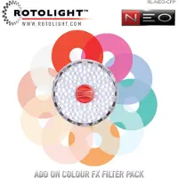 Rotolight RL-RL-NEO-CFP 10-teiliges Add-On Color FX Filterpaket für NEO