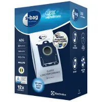Electrolux E201SMCC, Staubbeutel, Zylinder-Vakuum, Weiß, AEG//Tornado/Volta/Philips, Box, 12 Stück(e)