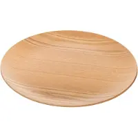 MAKU Tablett in Hellbraun - Ø 30 cm - onesize
