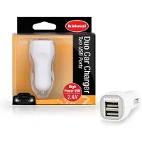 Hähnel Universal KFZ-USB-Lade-Adapter, 12/24V, max. 3.4A, 2 USB-Ausgänge,