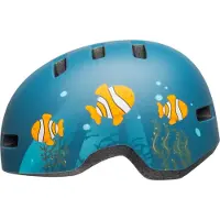 Bell Lil Ripper Blue Fish Kleinkinder Fahrradhelm