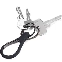 Troika Schlüsselanhänger 3 x Key, KR17-09/GM, Metall, silber / schwarz