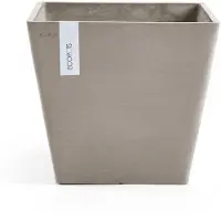 Ecopot's Blumentopf "ROTTERDAM Taupe", BxTxH: 30x30x26 cm