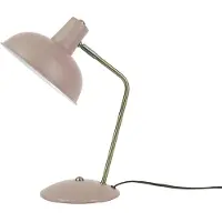 Present Time - Tischleuchte Hood - Rosa - 37,5x19,5cm Tischlampe - Nachttischlampe, Wohnzimmer, Schlafzimmer