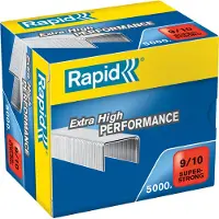 Rapid 9/10 Mm X5000 Super Strong Verzinkte Heftklammern