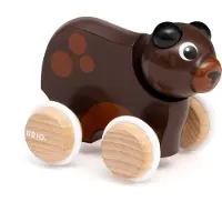 BRIO Lustiger Schiebe-Bär 63033800