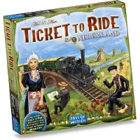 Days of Wonder Ticket to Ride Niederlande – Erweiterung – Brettspiel