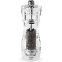 Peugeot Pfeffermühle VITTEL 16cm Acryl Transparent Stahlmahlwerk Gewürzmühle