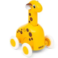 BRIO Spielzeug zum Schieben - Giraffe - Gelb 30229 - - One Size - Spielzeug