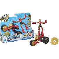 Marvel Iron Man Rider Bend And Flex Figur 15 Cm