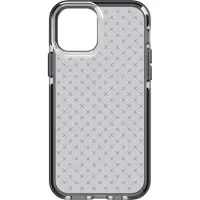 Tech21 Evo Check, Cover, Apple, iPhone 12/12 Pro, 15,5 cm (6.1"), Schwarz, Durchscheinend