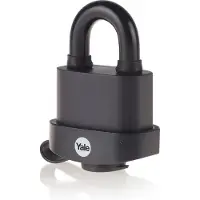 Yale Y220B/51/118/1 Vorhängeschloss 51 mm Schwarz Zahlenschloss