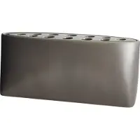 Markslöjd Eia Keramikvase Grau 16 cm