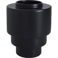 Markslöjd Akka Keramikvase Schwarz 19,5 cm