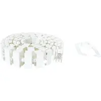 Elfen Ergodesk Snake Cable Sleeve, 140 cm, White