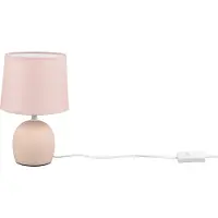 TRIO - Tischlampe MALU - Beige - 16x16x26 cm