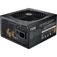 Cooler Master MWE Gold 750 - V2, 750 W, 90 -264 V, 47 - 63 Hz, 5 - 10 A, Aktiv, 100 W